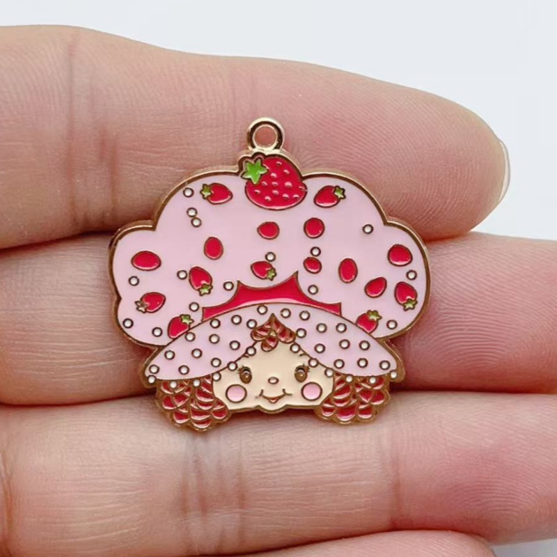 10pcs Cute Little Girl Enamel  - Party Games Questions ulasan dan harga