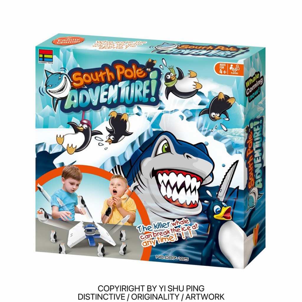 Shark Attack Balance Iceberg P - Party Games Multiplayer ulasan dan harga